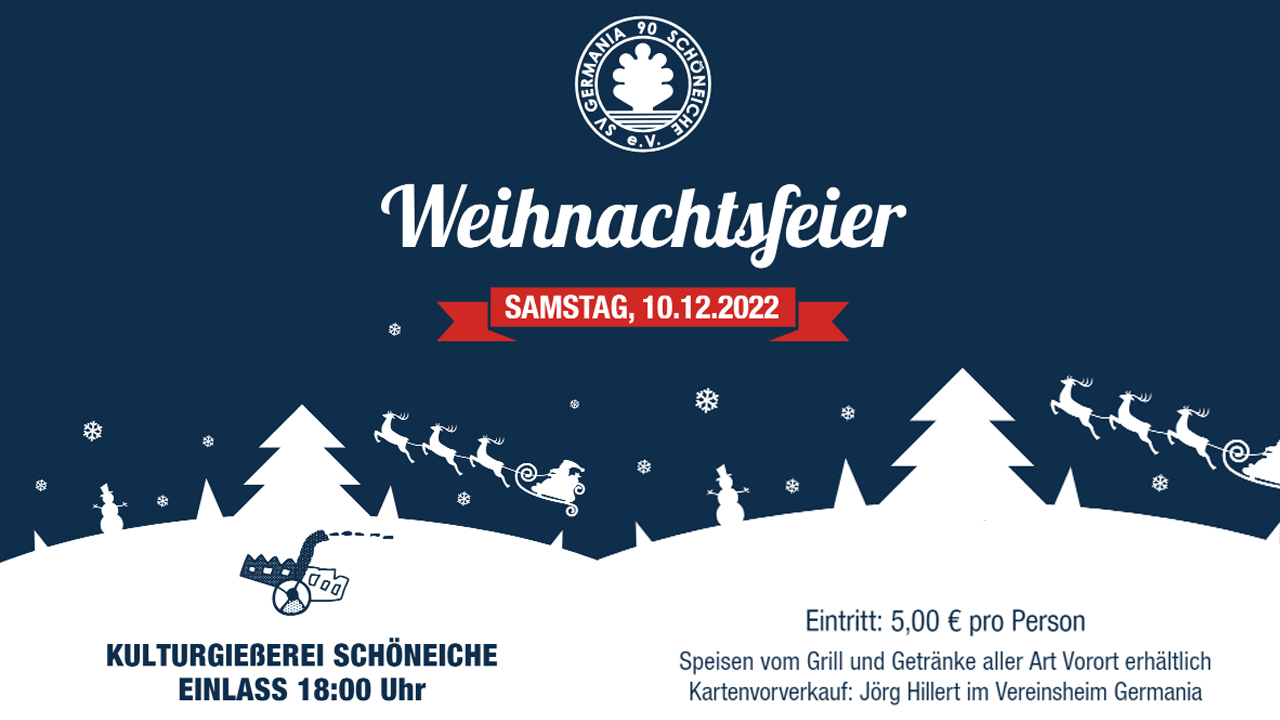 Weihnachtsfeier 2022